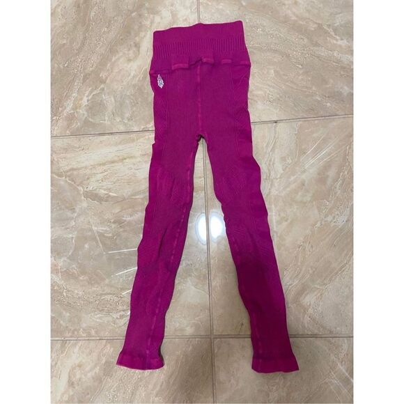 Free People Movement Corduroy Leggings in Purple Size XS - Picture 1 of 6